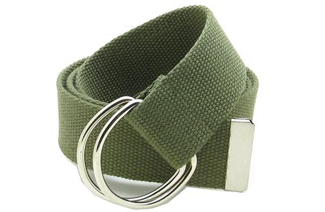 Fabric Belts With Metal 